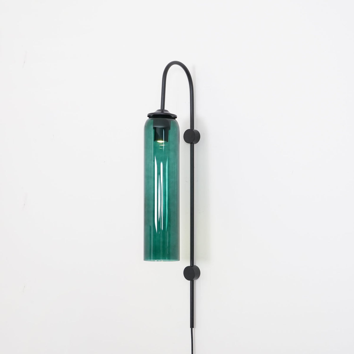 Celaielle Modern Glass Plug-In Wall Lamp