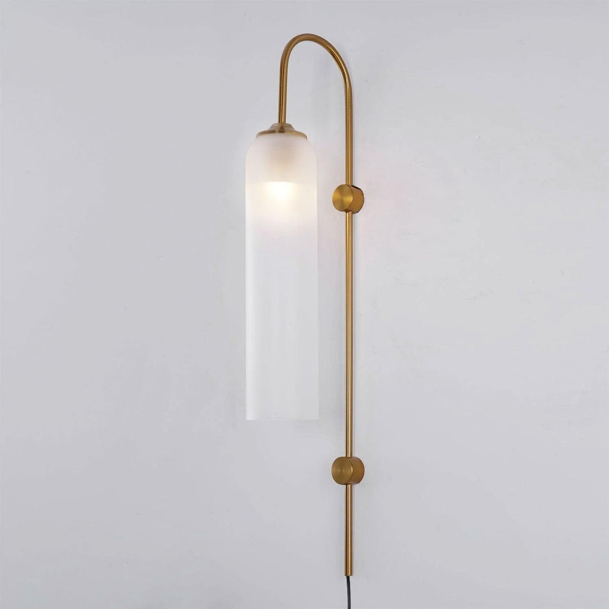 Celaielle Modern Glass Plug-In Wall Lamp