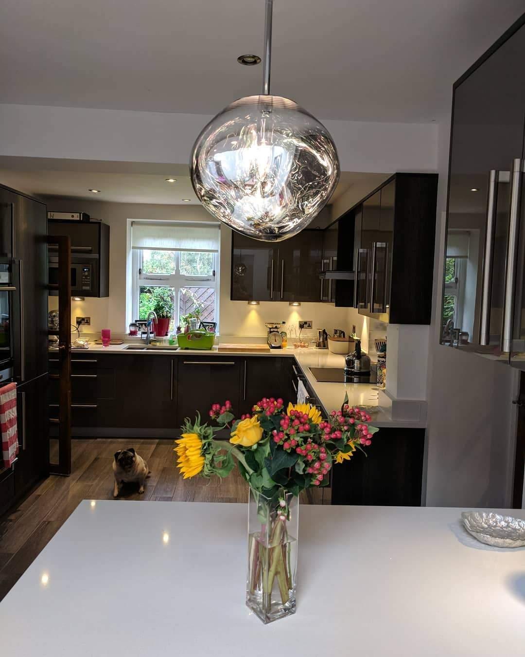Roseview Lava Pendant Light