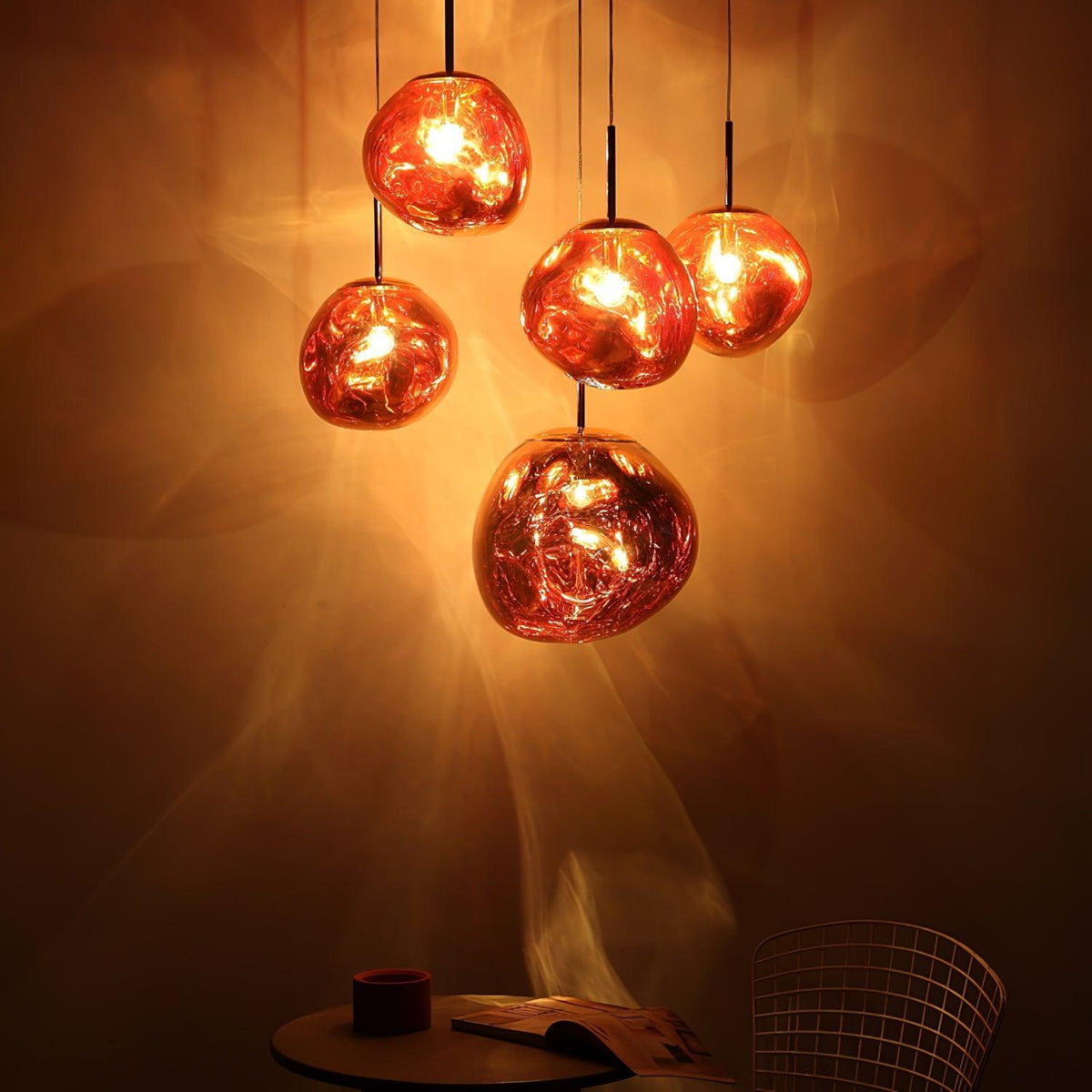Roseview Lava Pendant Light