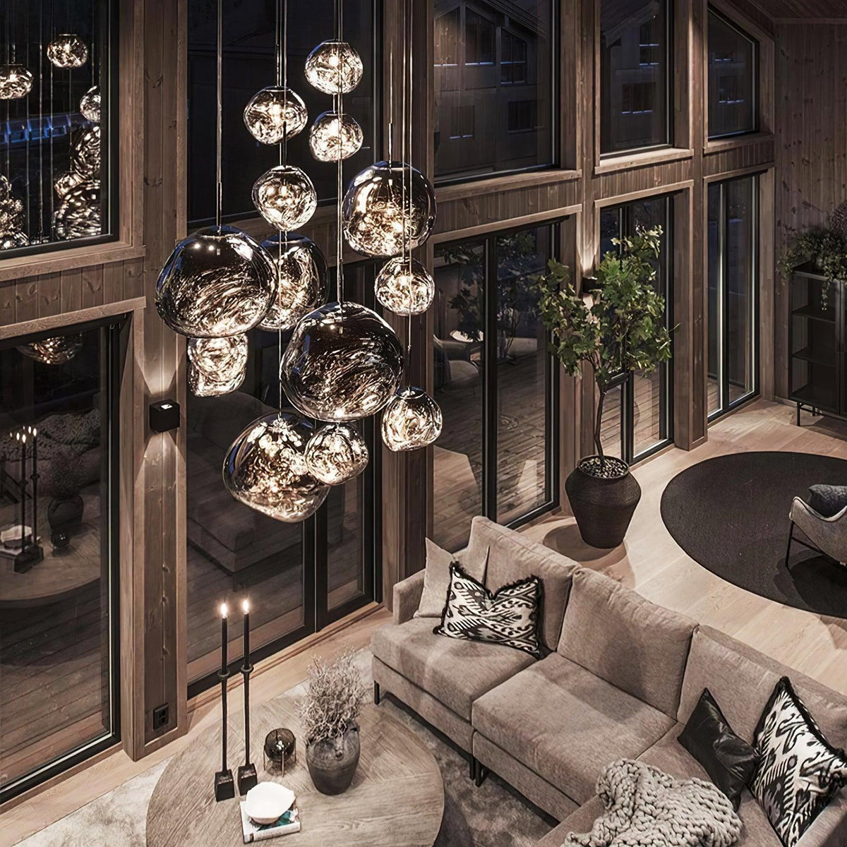 Roseview Lava Pendant Light