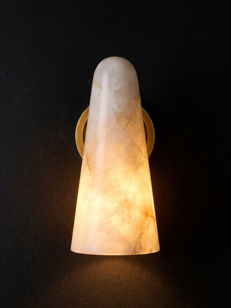 Montfaucon Alabaster Wall Sconce