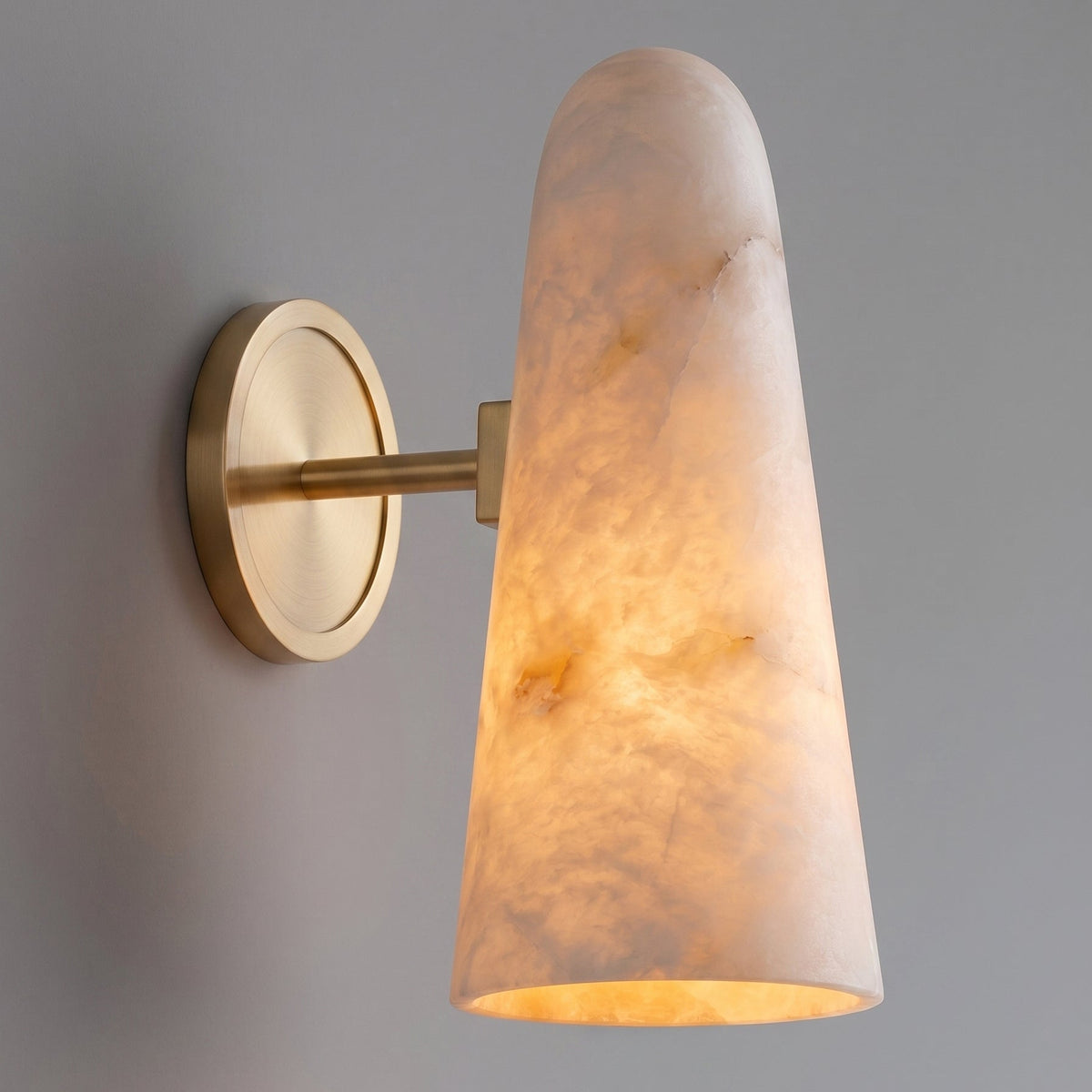 Montfaucon Alabaster Wall Sconce