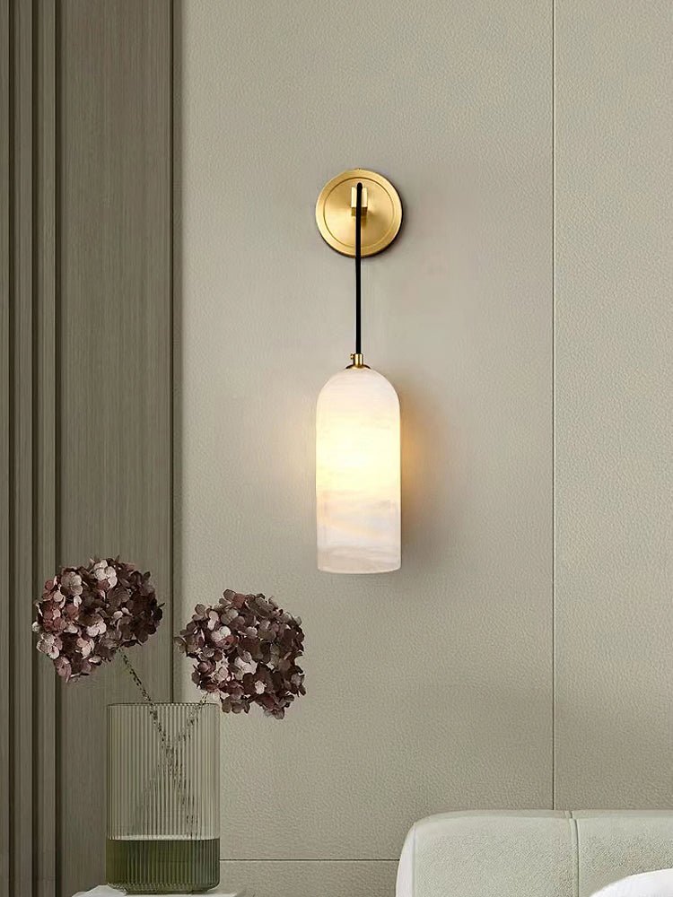 Haelion Pendant Alabaster Wall Light