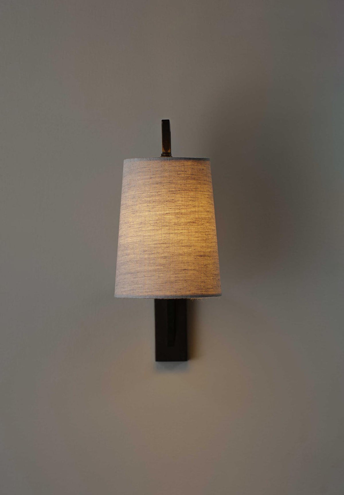 Myvarira Brass Fabric Wall Lamp