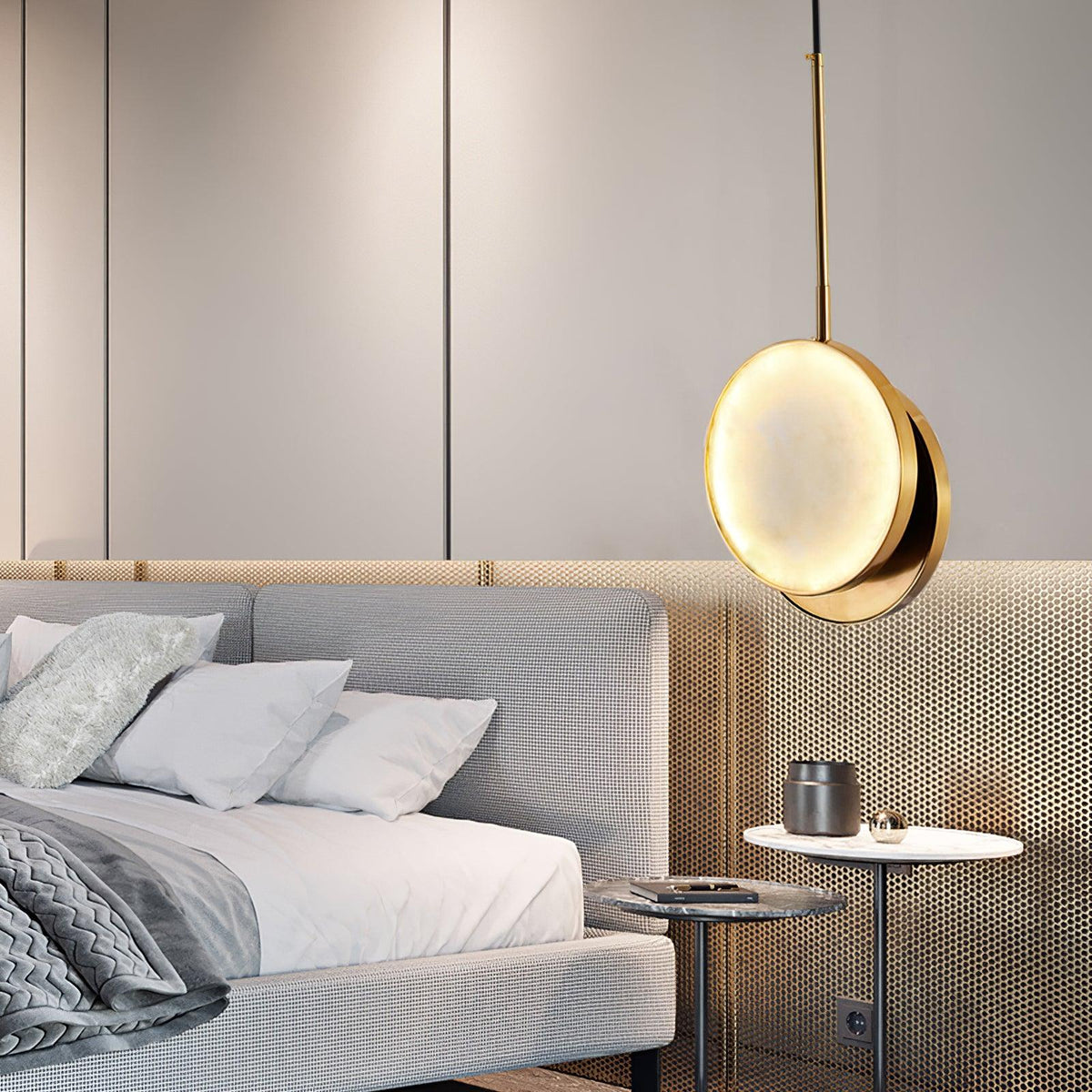 Nivinette Duo Alabaster Pendant Light