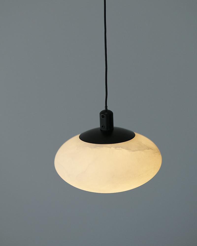 Cuthean Brass Alabaster Pendant Lamp