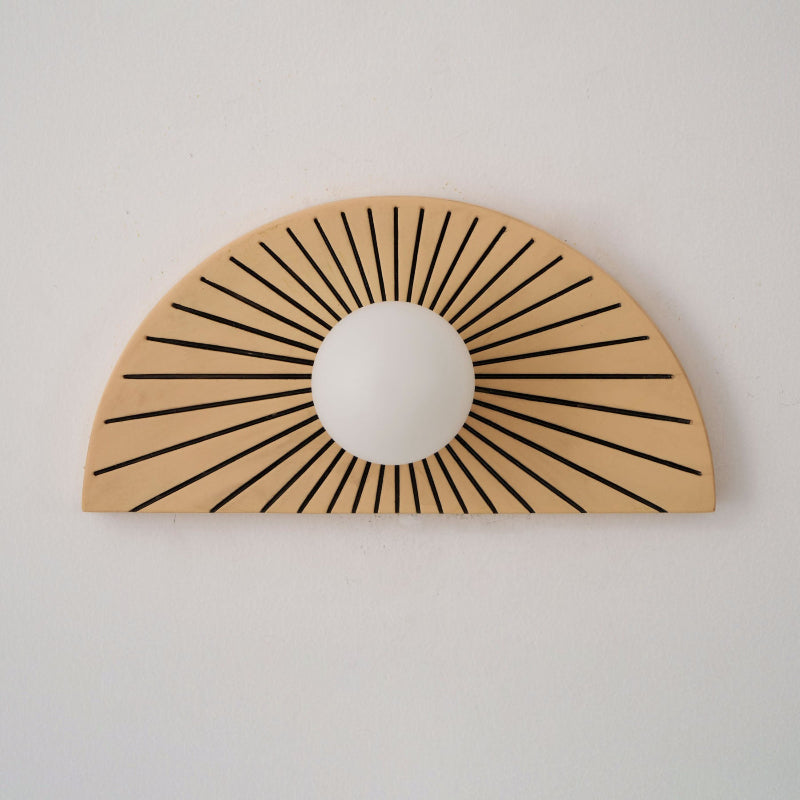 Celaelle Resin Glass Wall Lamp