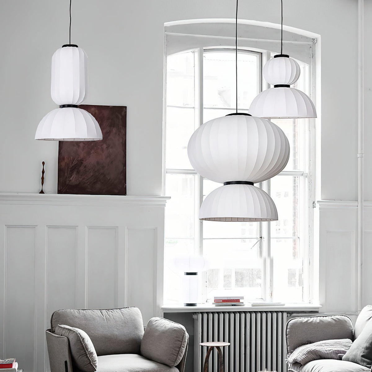 Eurzorion Silk Lantern Pendant Light