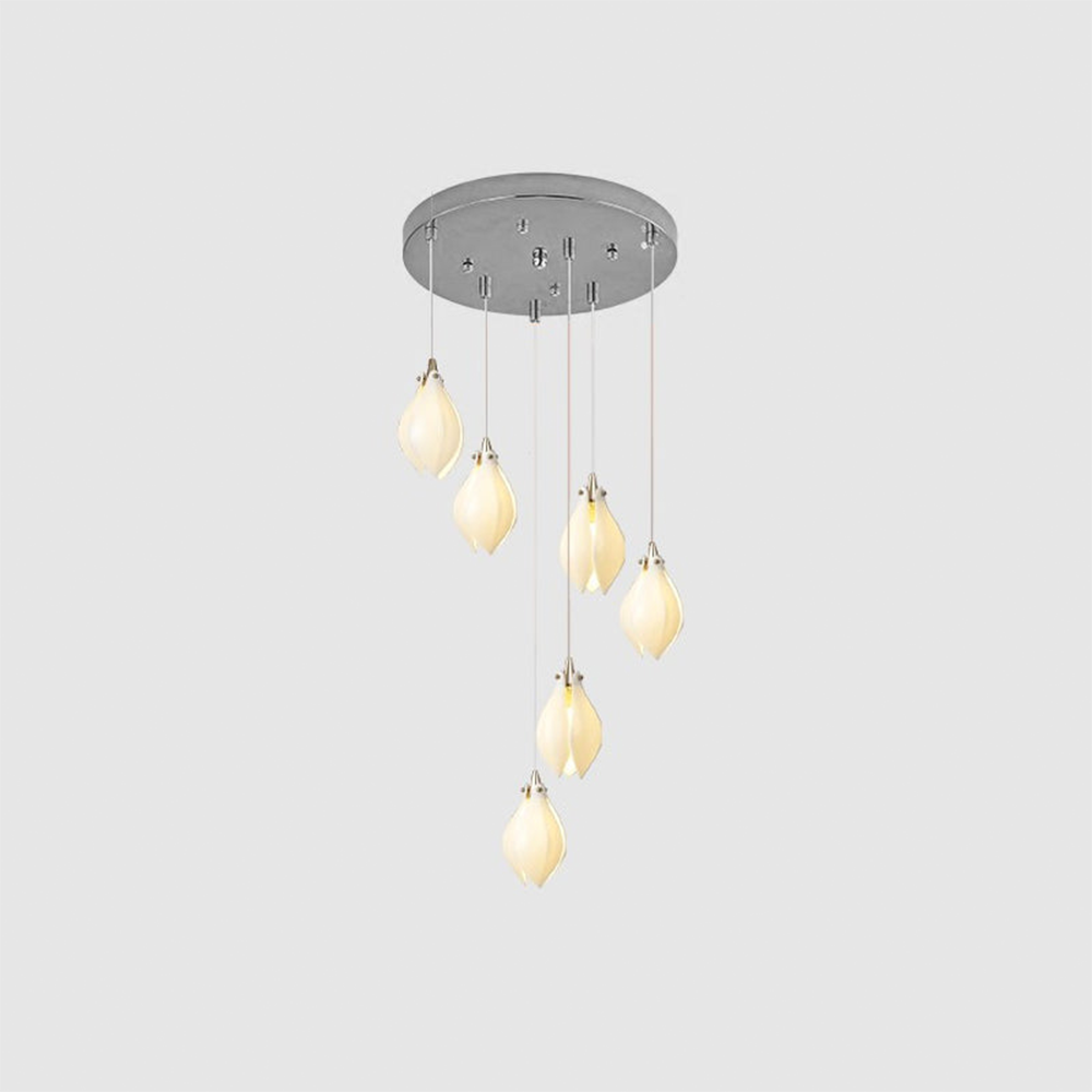 Bitopek Luxury Metal Ceramic Pendant Light Living Room Bedroom