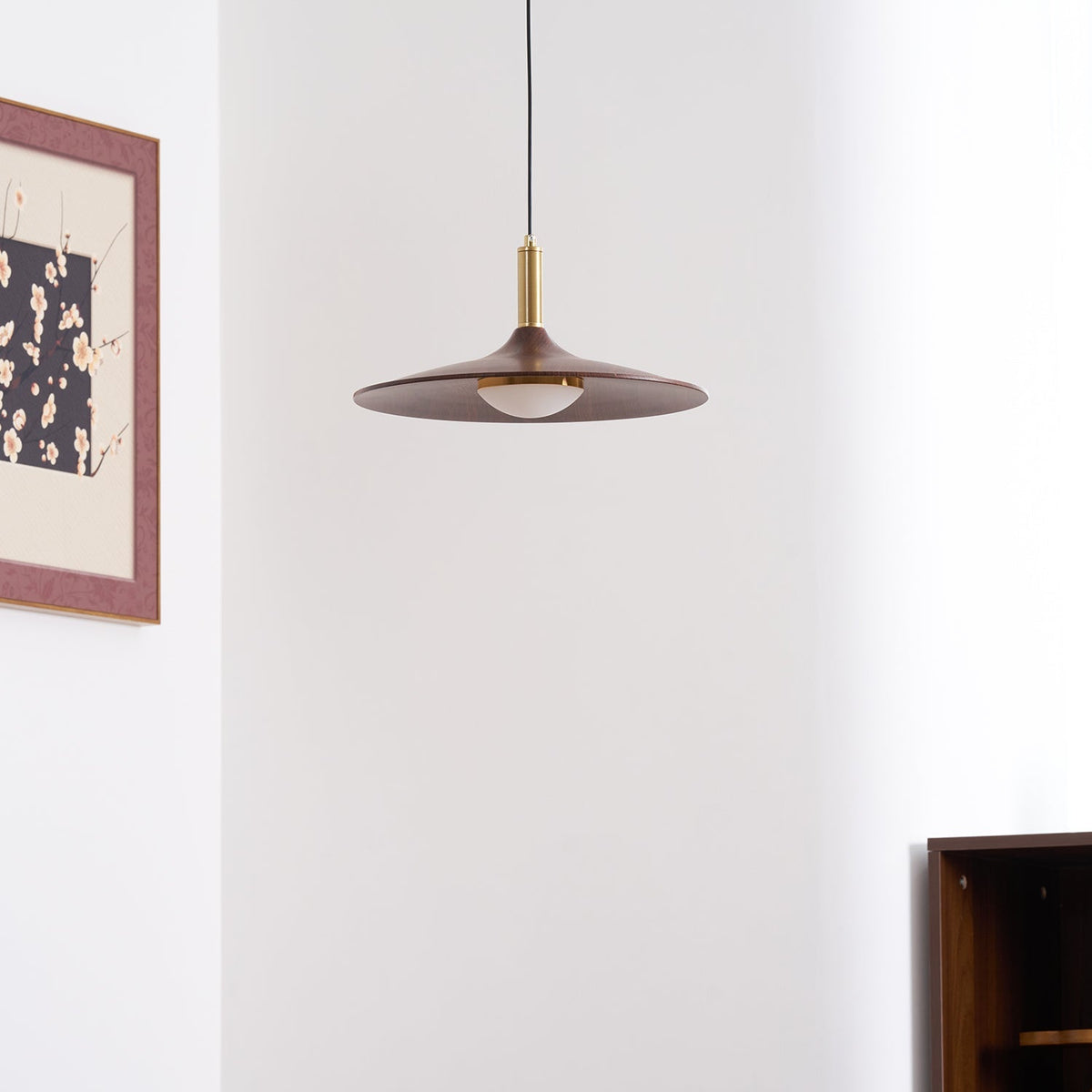 Renalora Crane Swing Arm Pendant Lamp