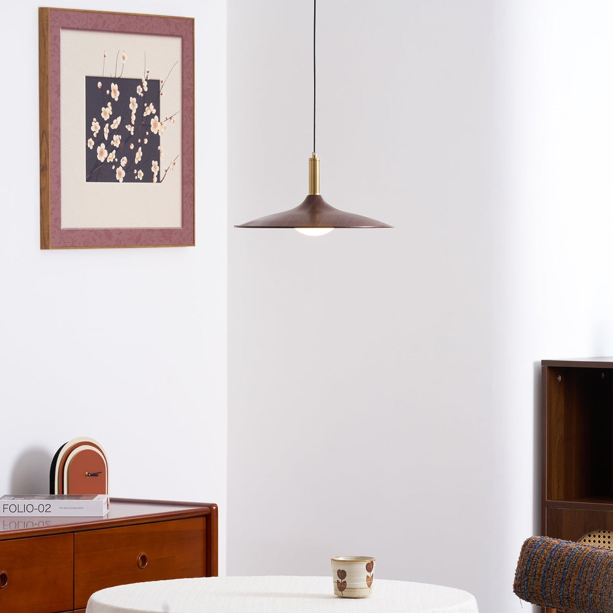 Renalora Crane Swing Arm Pendant Lamp