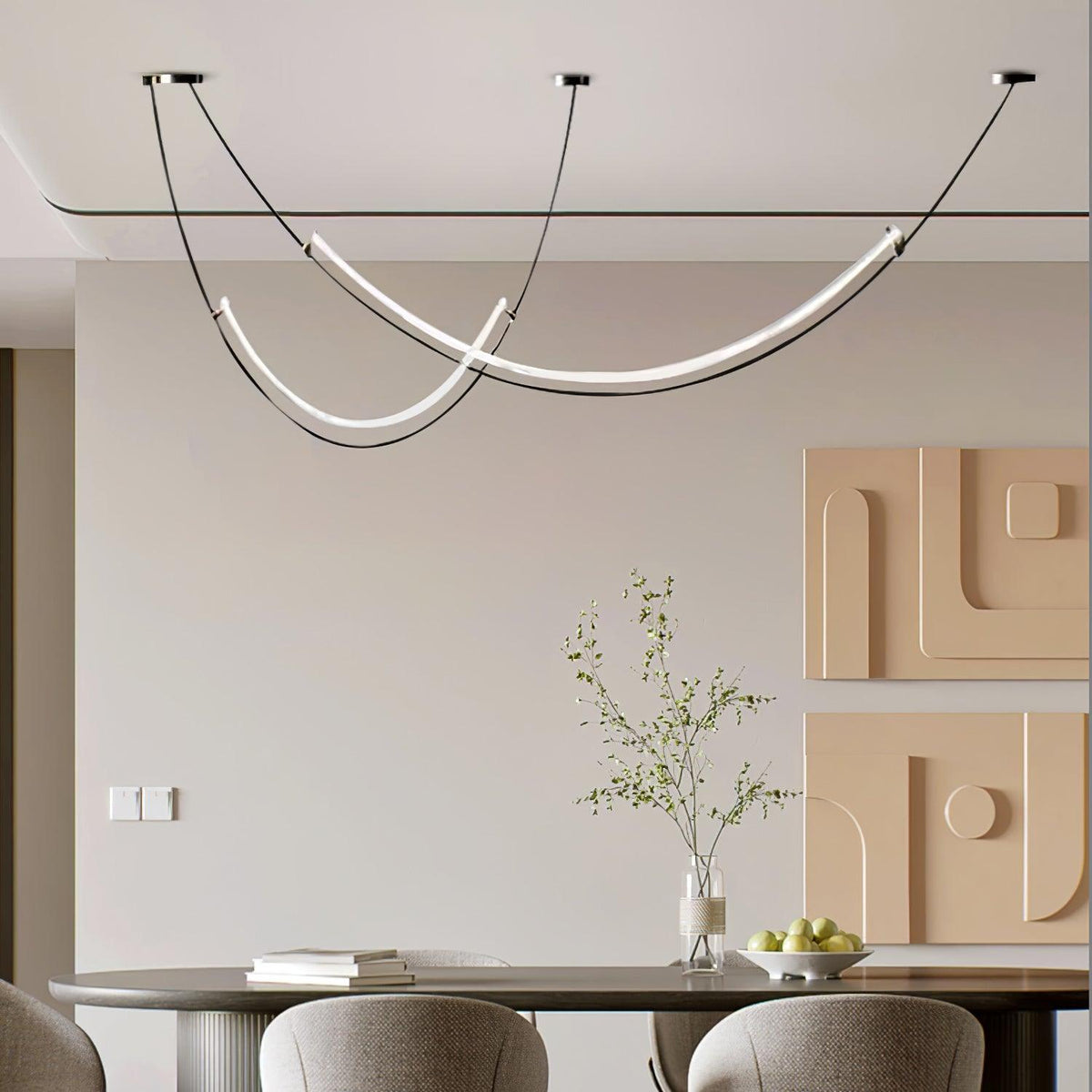 Selinon Curved LED Pendant Light