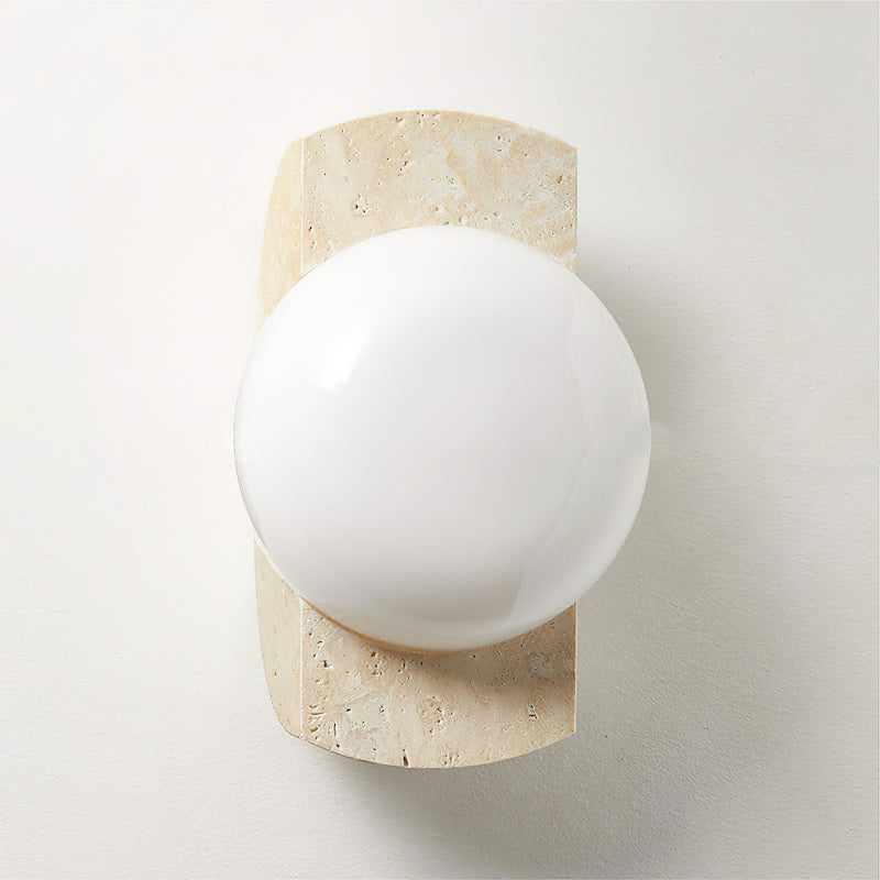 Aisle Wall Lamp Marble or Travertine