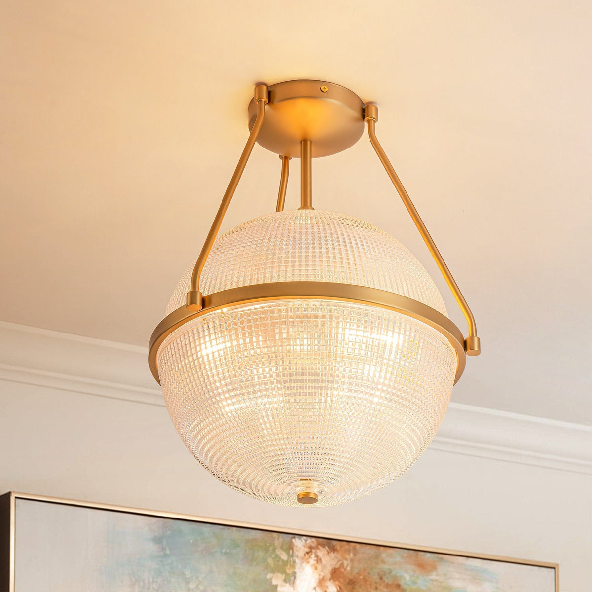 Atale Glass Ceiling Lamp