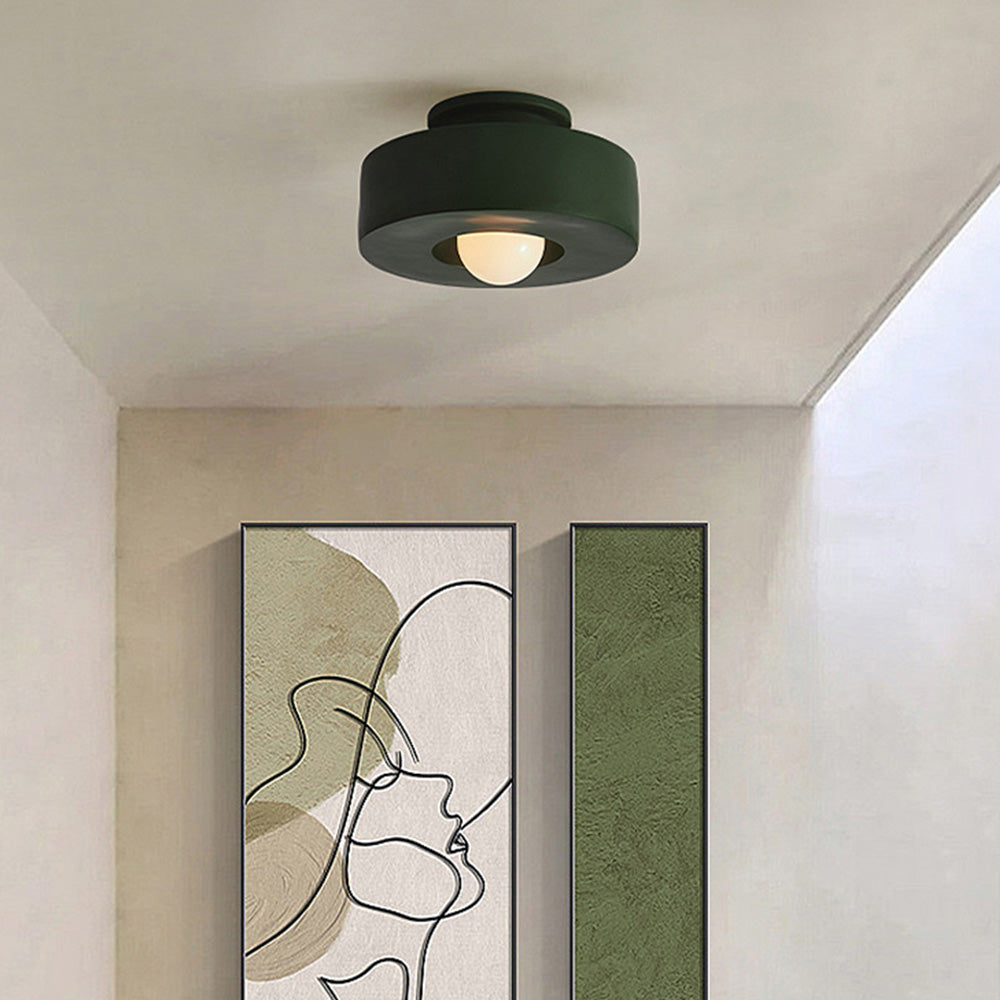 Honepoti Flush Mount Ceiling Light Nordic Macaron Bedroom