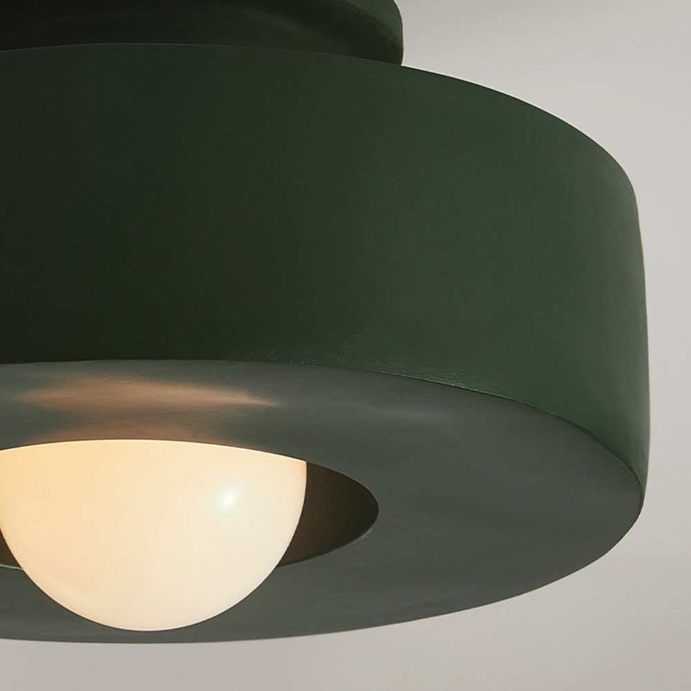 Honepoti Flush Mount Ceiling Light Nordic Macaron Bedroom