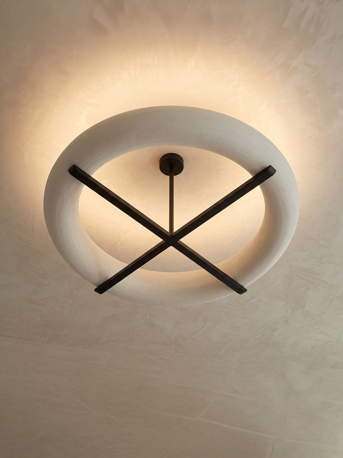 Wexford Geometric Flush Mount Chandelier