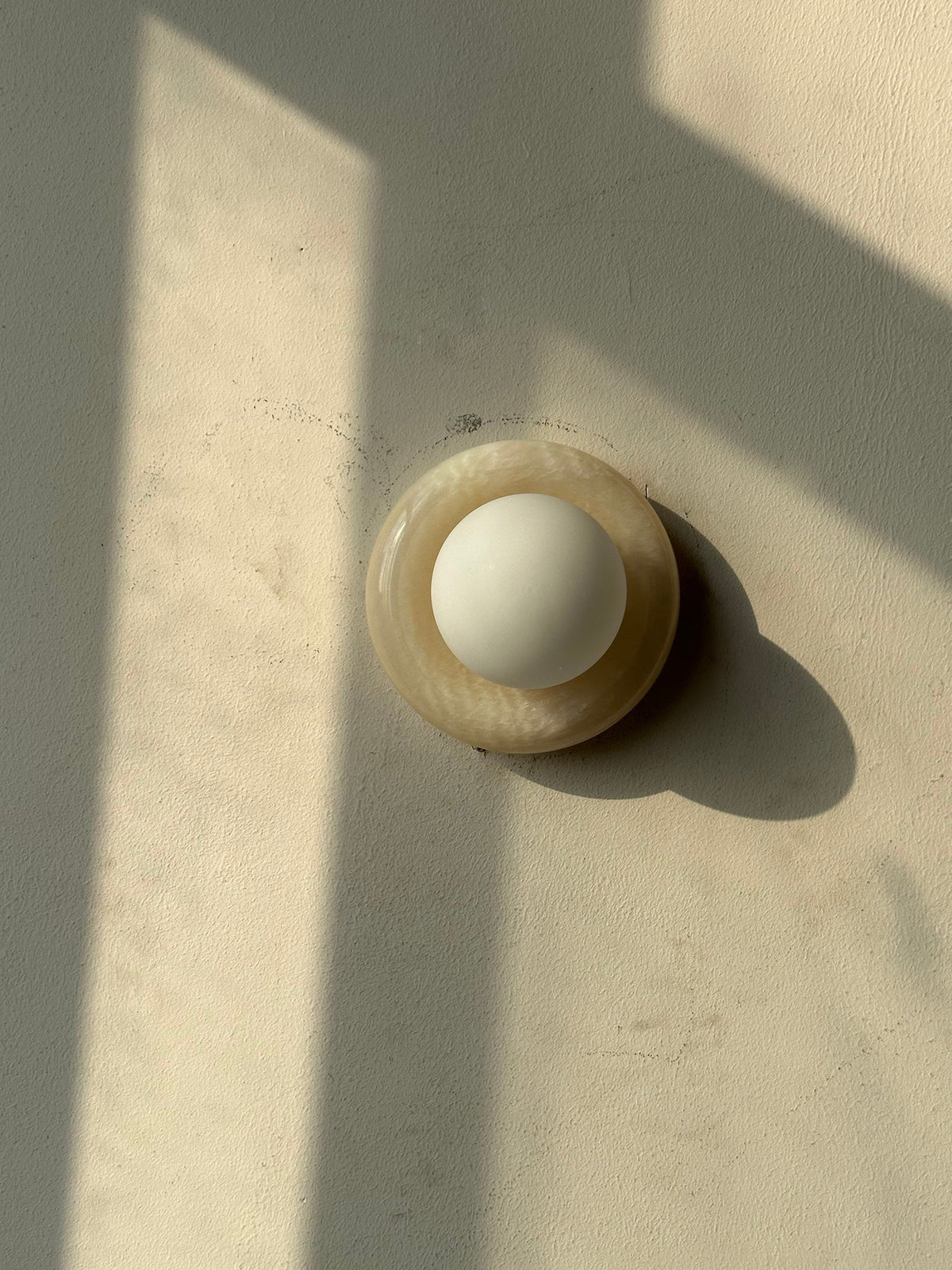 Cemaros Jade Glass Wall Lamp-Relic Pieces