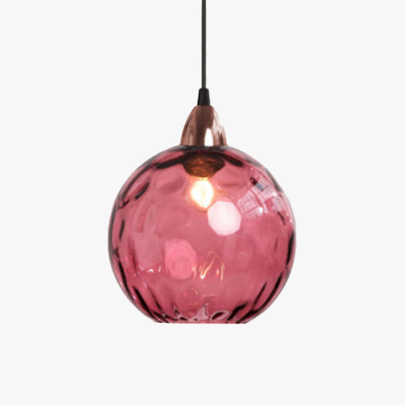 Avo Ripple Glass Pendant Lights-Relic Pieces
