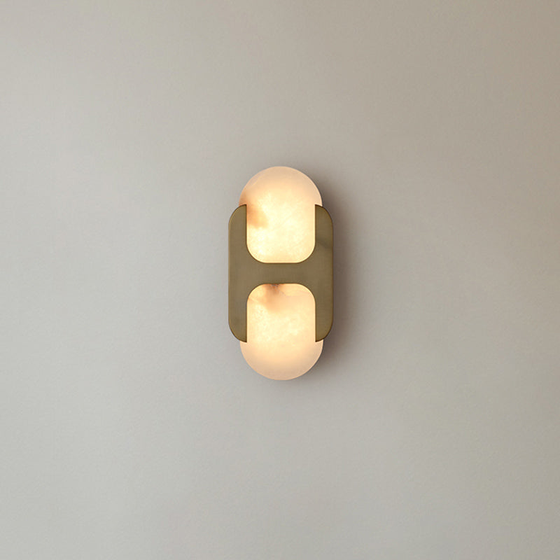 Lylaearis Alabaster Wall Lamp-Relic Pieces