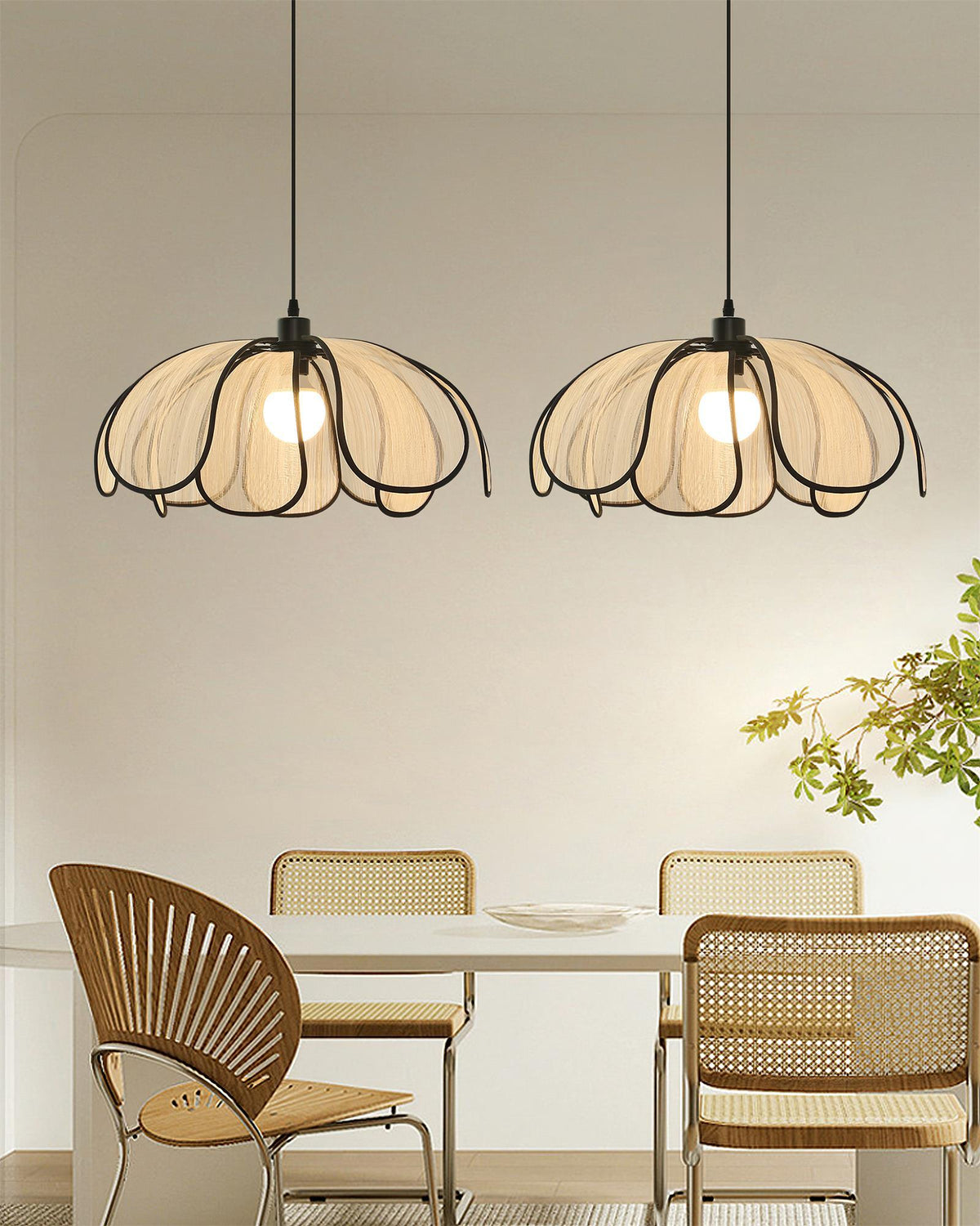 Seluora Petal-like Pendant Light