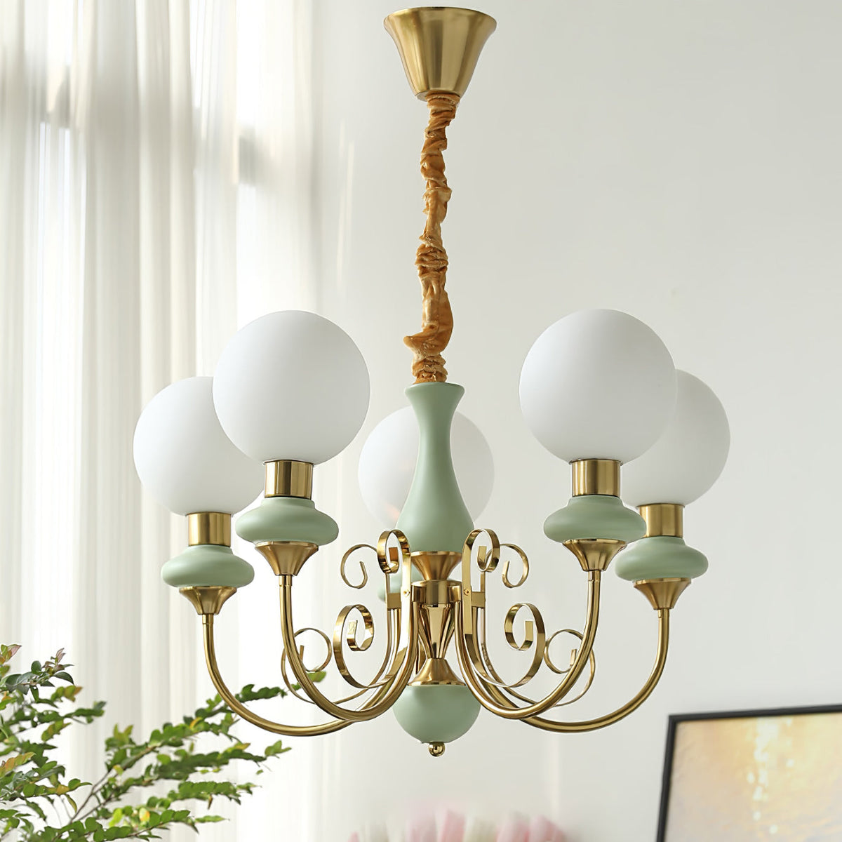 Falasel Chandelier Glass