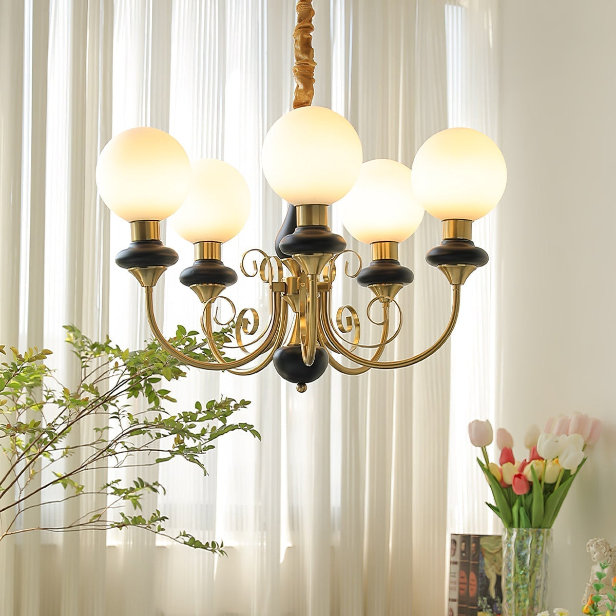 Falasel Chandelier Glass