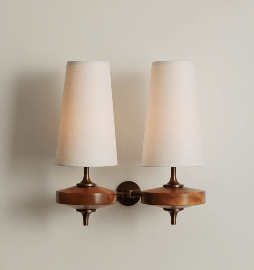 Hestin Twin Shade Wall Sconce