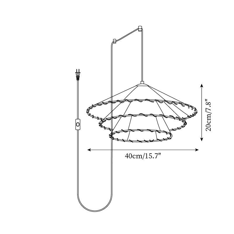 Avenalise Plug-in Pendant Light