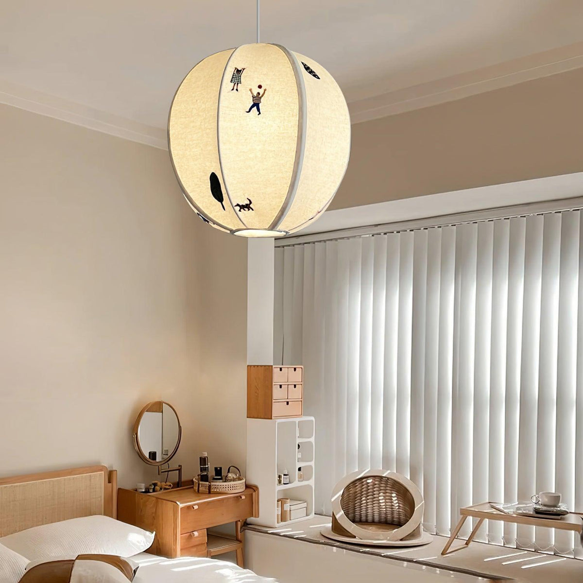 Zusoten Pendant Light Paper Ball Drawing