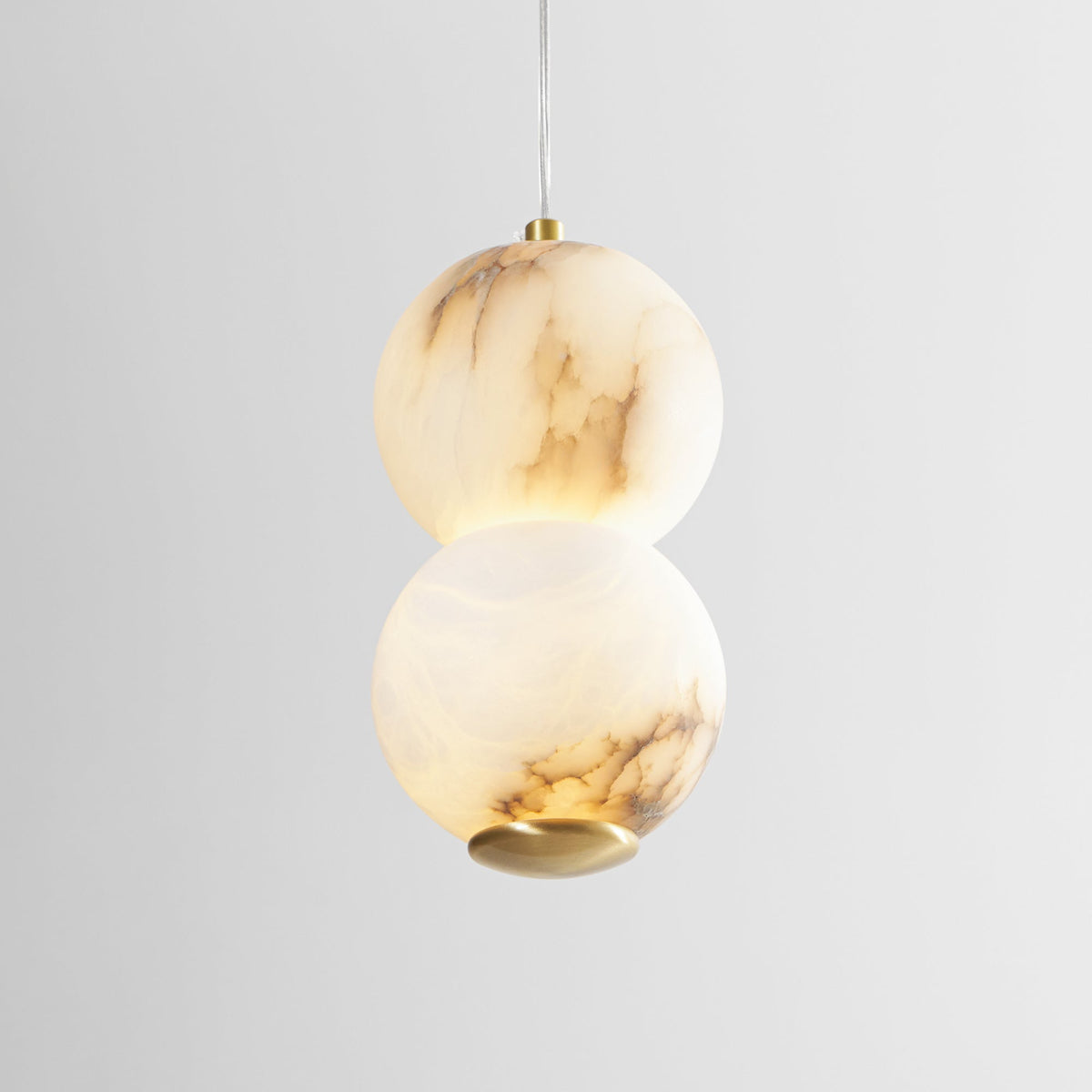 Lasides Alabaster Pendant Light Head 2 /3/4