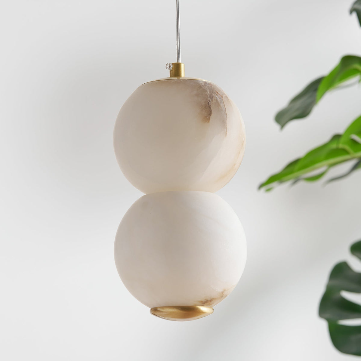 Lasides Alabaster Pendant Light Head 2 /3/4