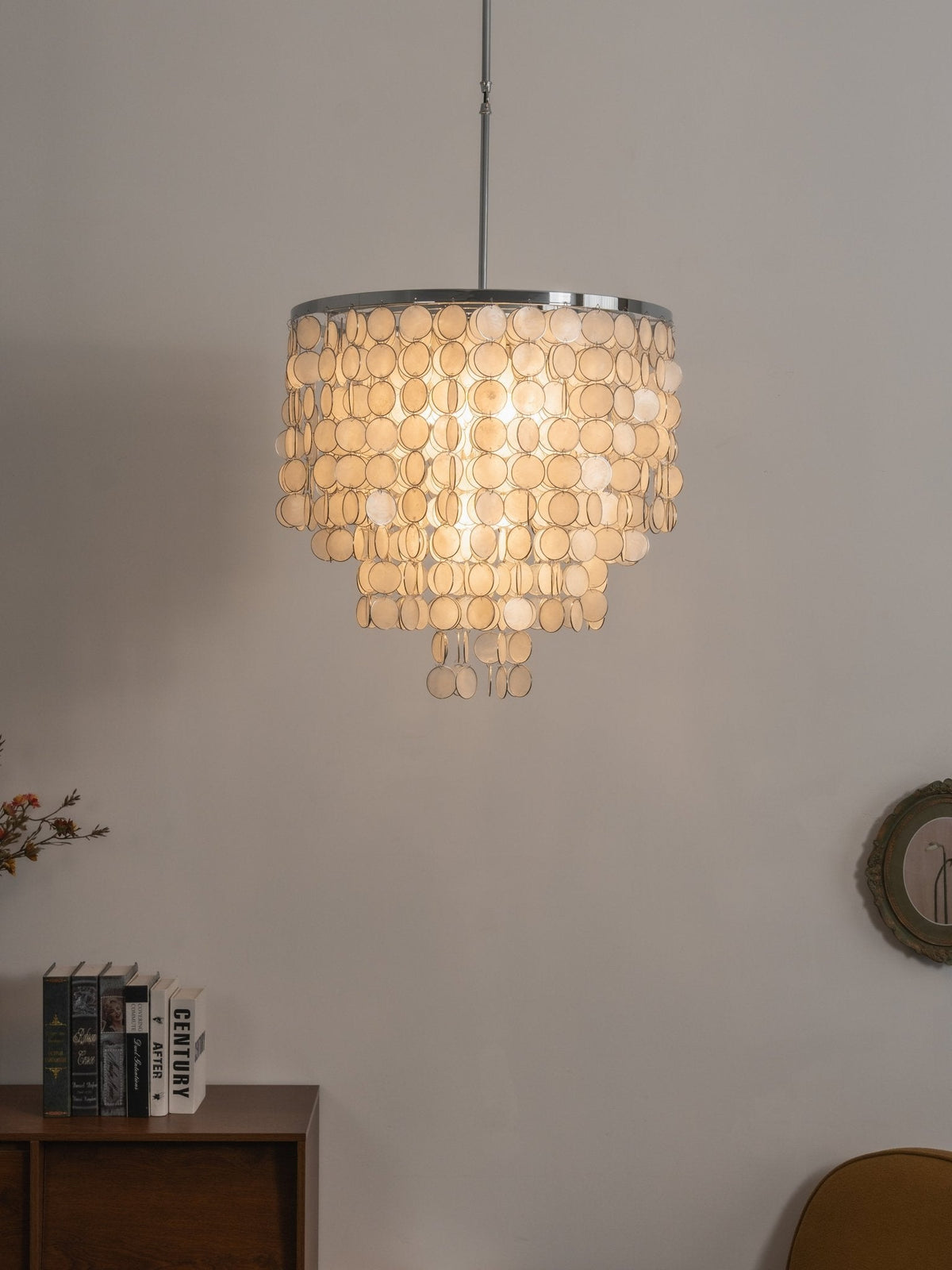 Alcott Pearl Shell Chandelier