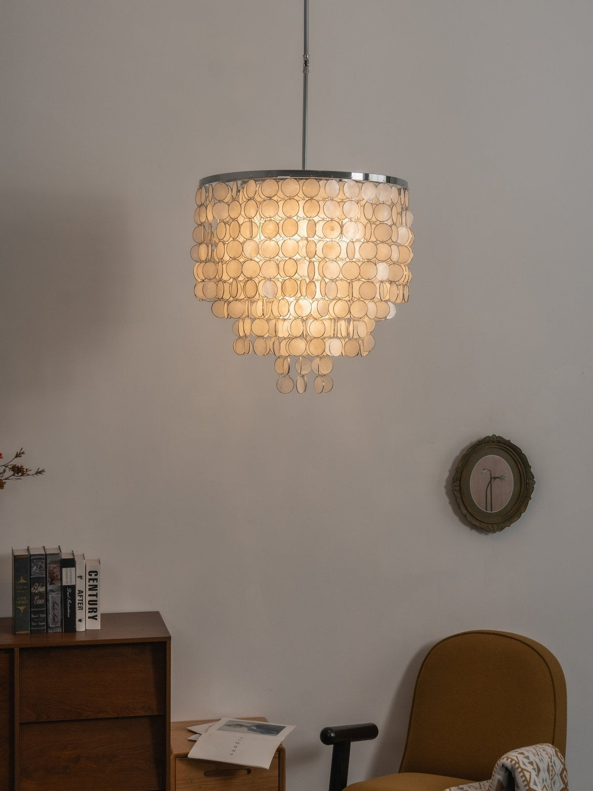 Alcott Pearl Shell Chandelier