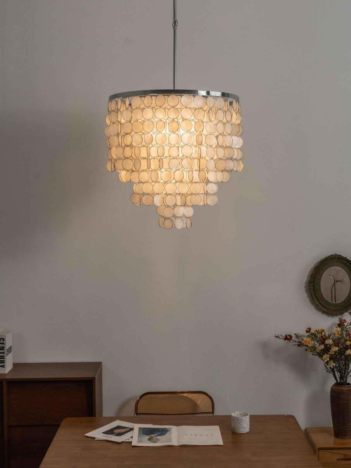 Alcott Pearl Shell Chandelier