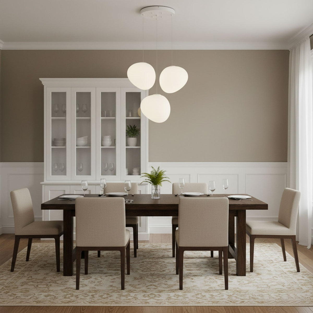 Elva Pebble Glow Pendant Lamp