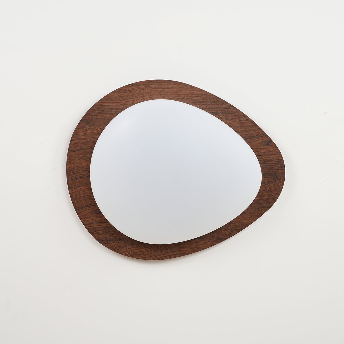 Tulapis Pebble Walnut Ceiling Light