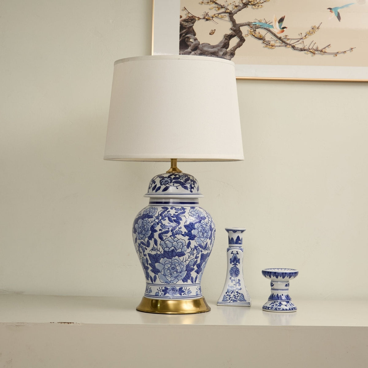 Peony Jar Table Lamp