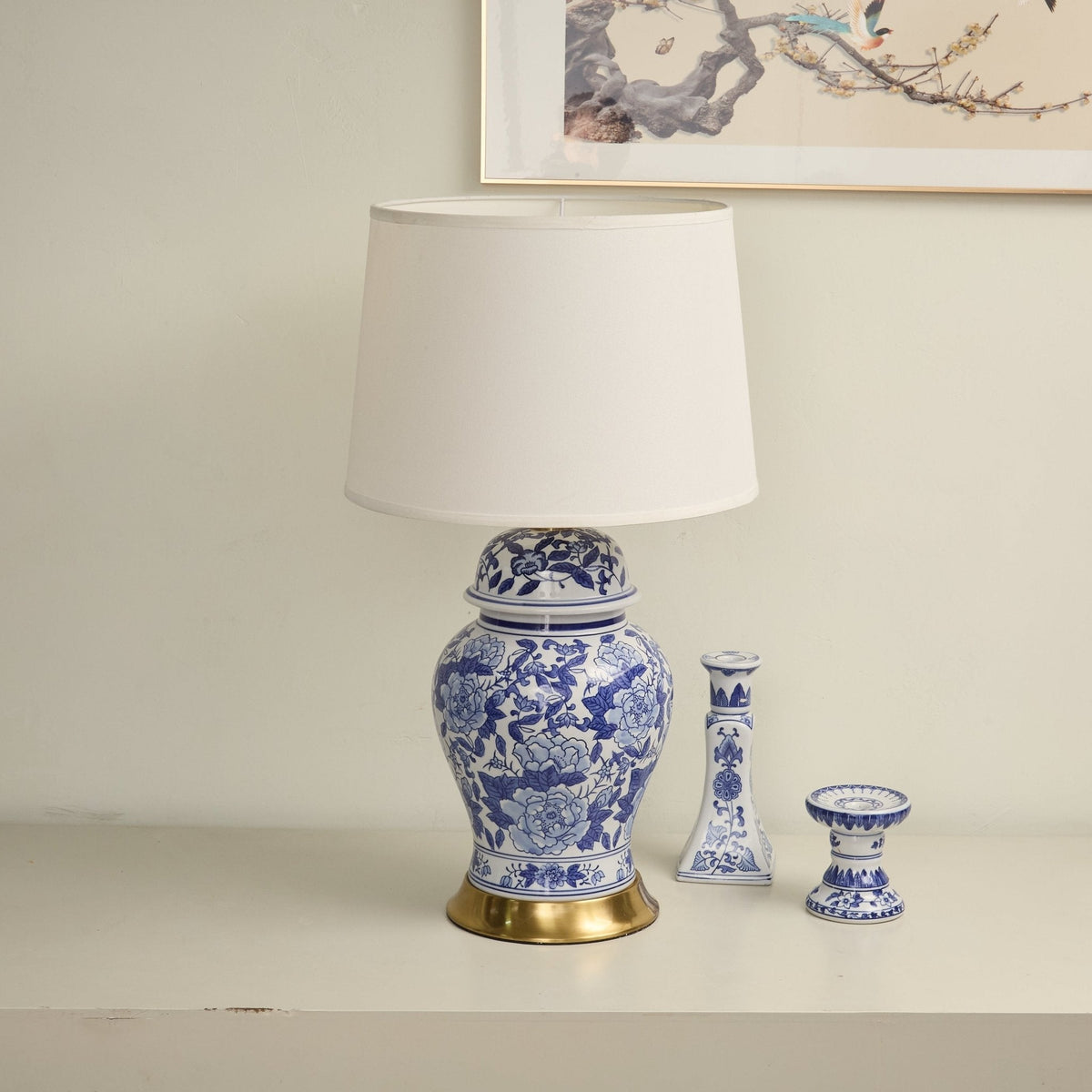 Peony Jar Table Lamp