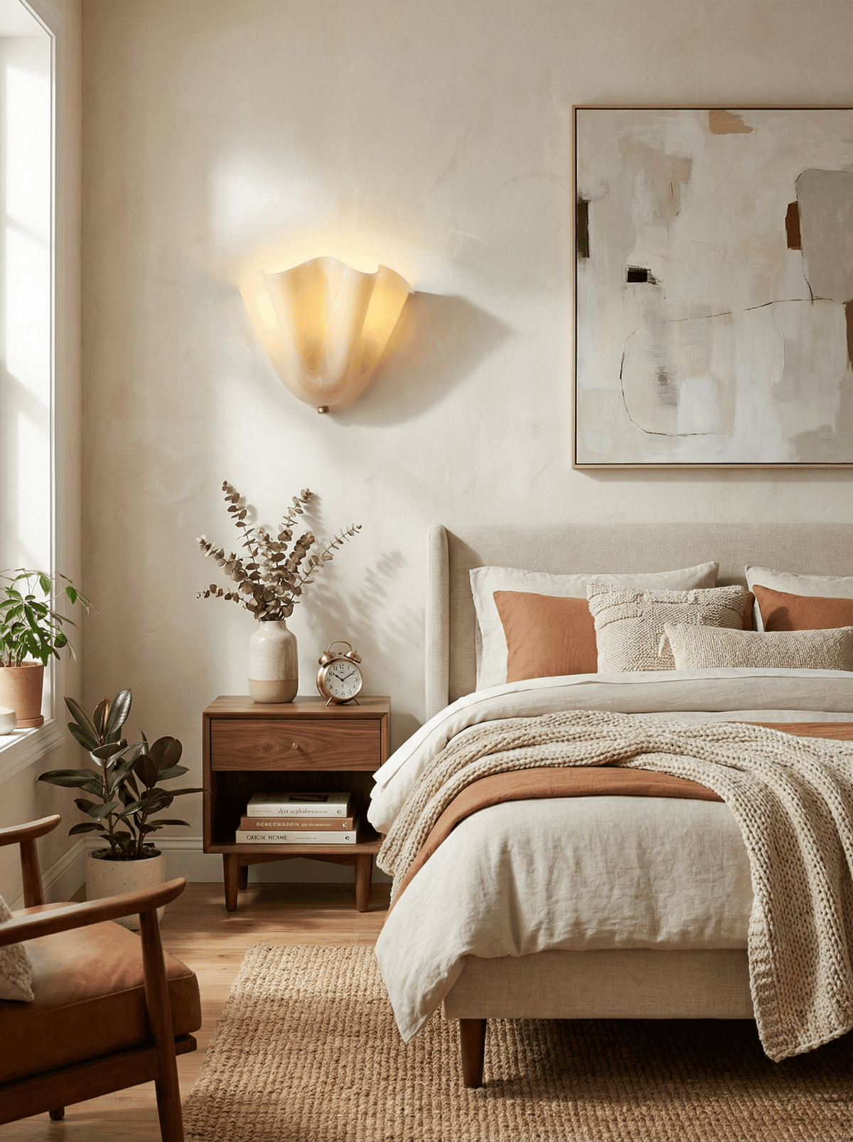 Delaford Glass Indoor Wall Light
