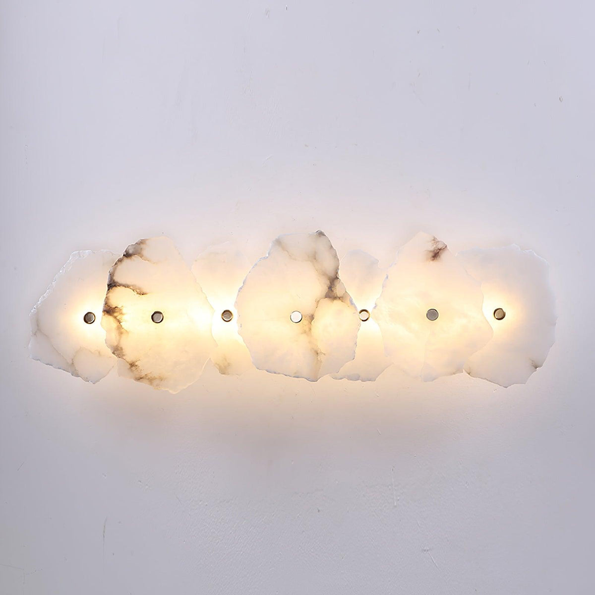 Alaeila Floral Cluster Alabaster Wall Light