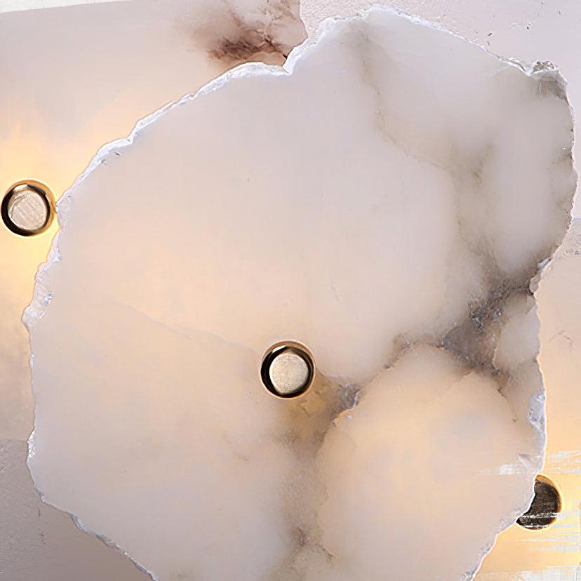 Alaeila Floral Cluster Alabaster Wall Light