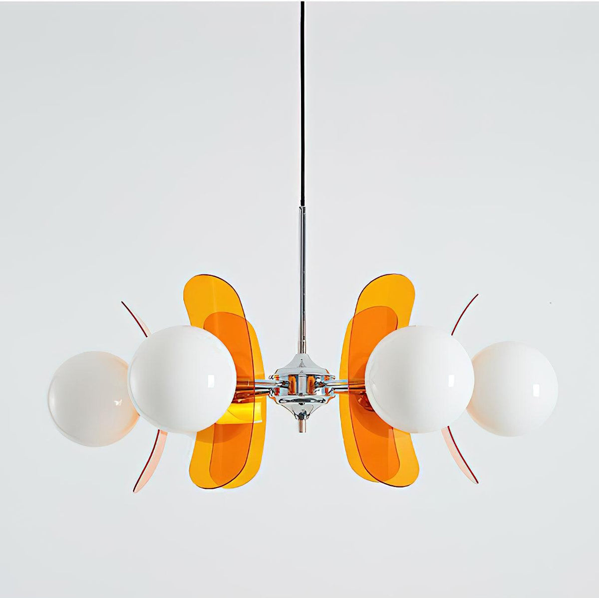 Silisur Chandelier Brown &Orange