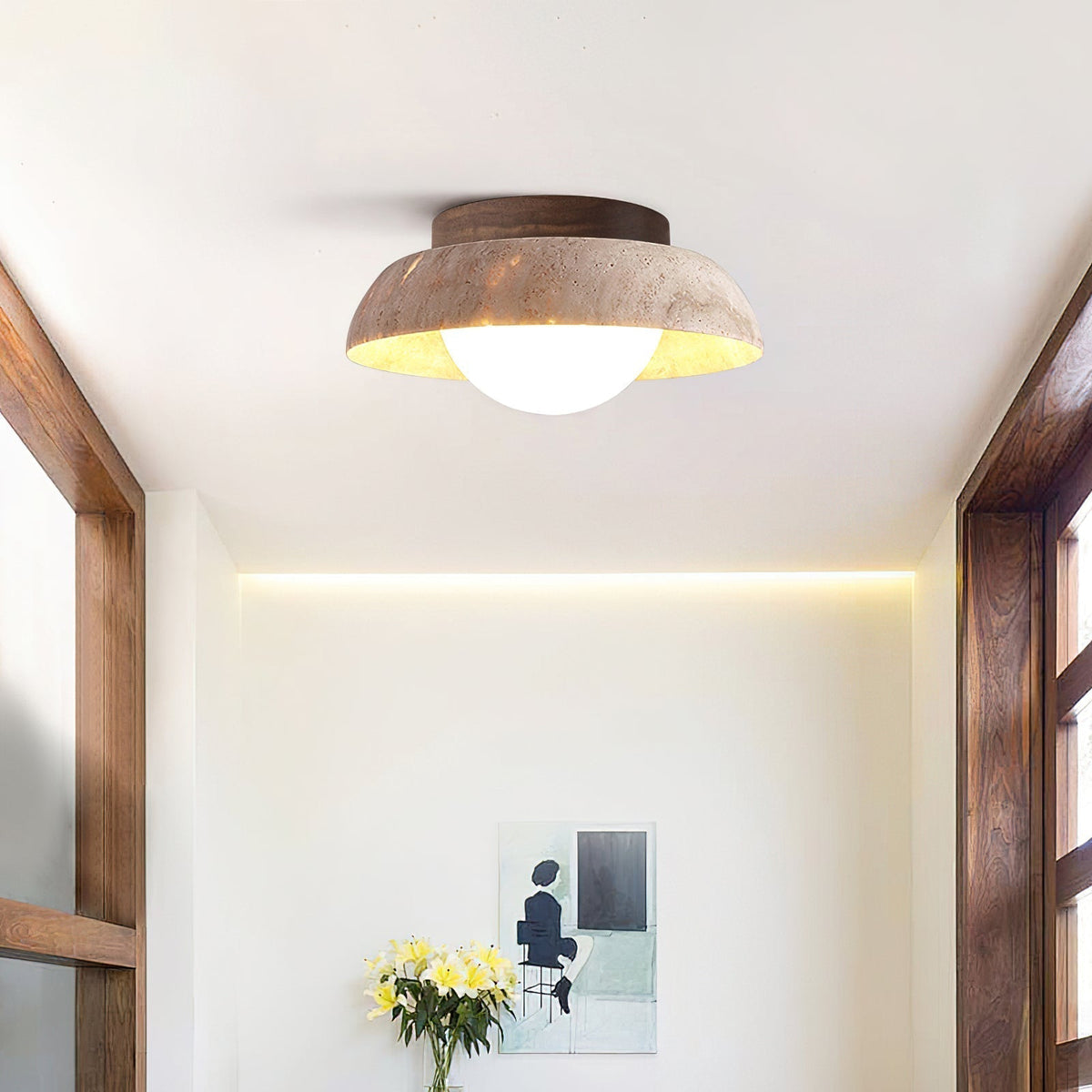 Piedra Ceiling Light
