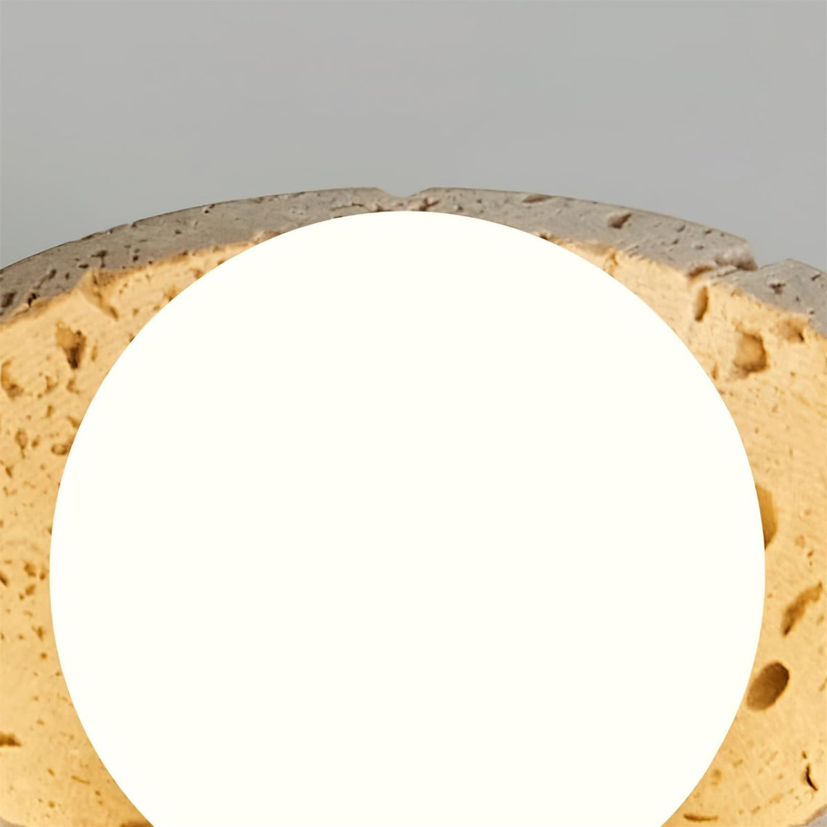 Ferovut Minimalist Travertine Ceiling Light