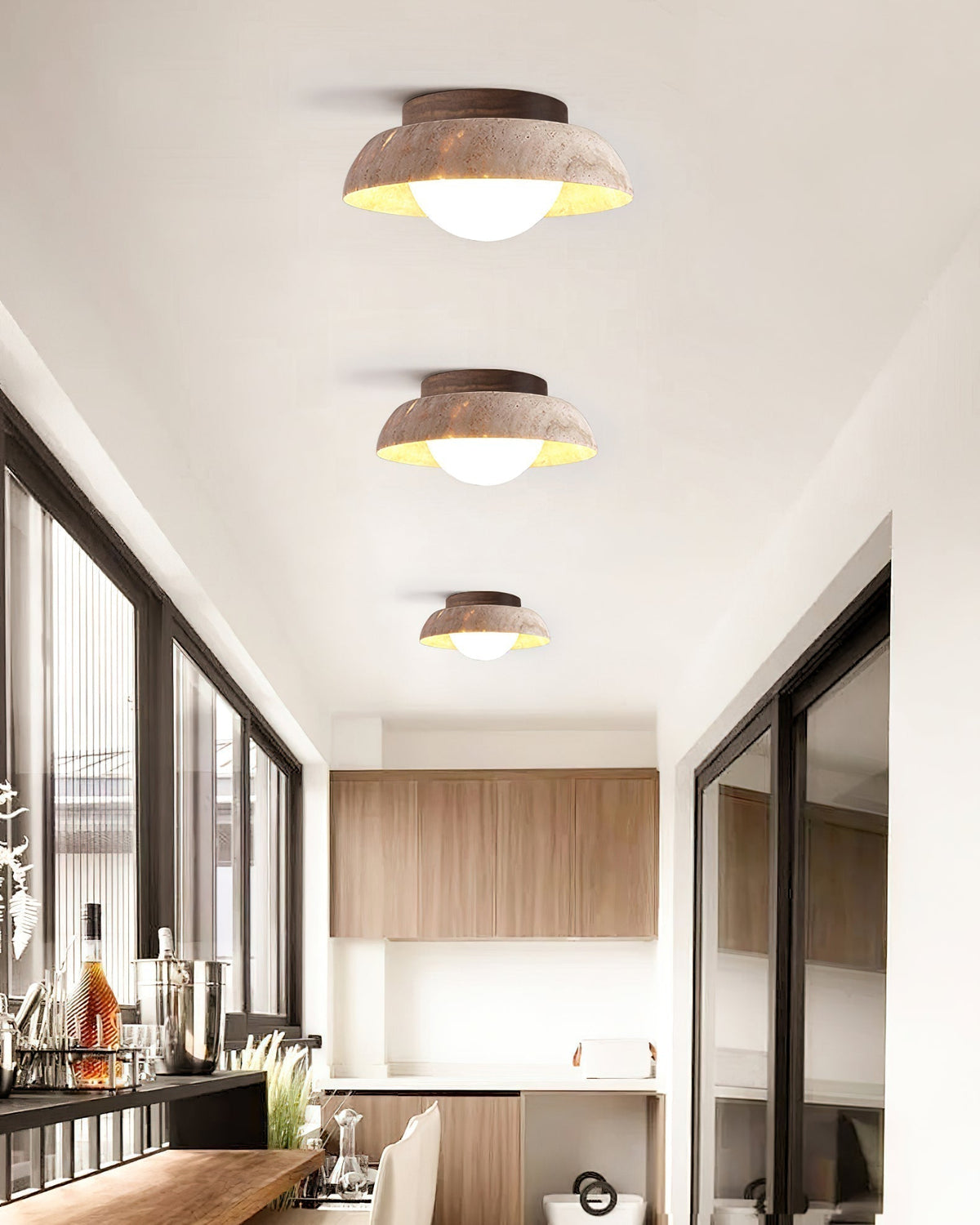 Piedra Ceiling Light