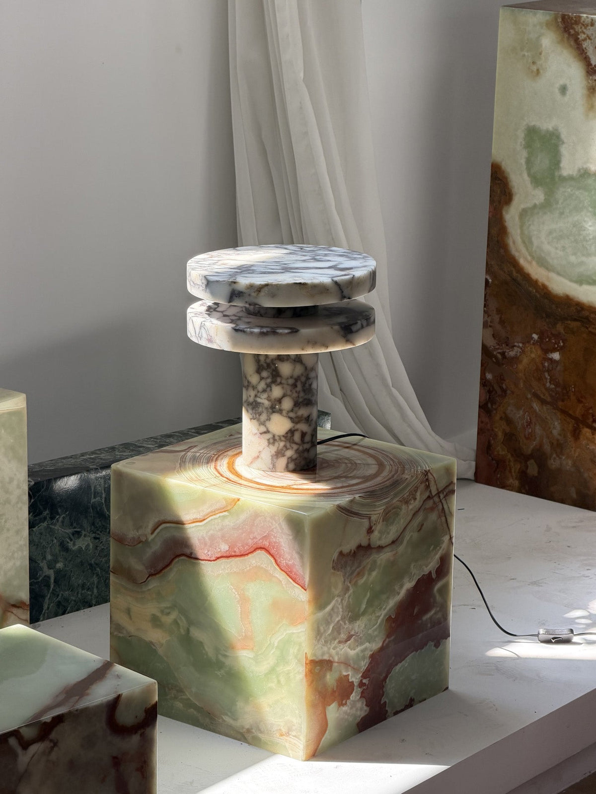 Nerelia Marble Table Lamp