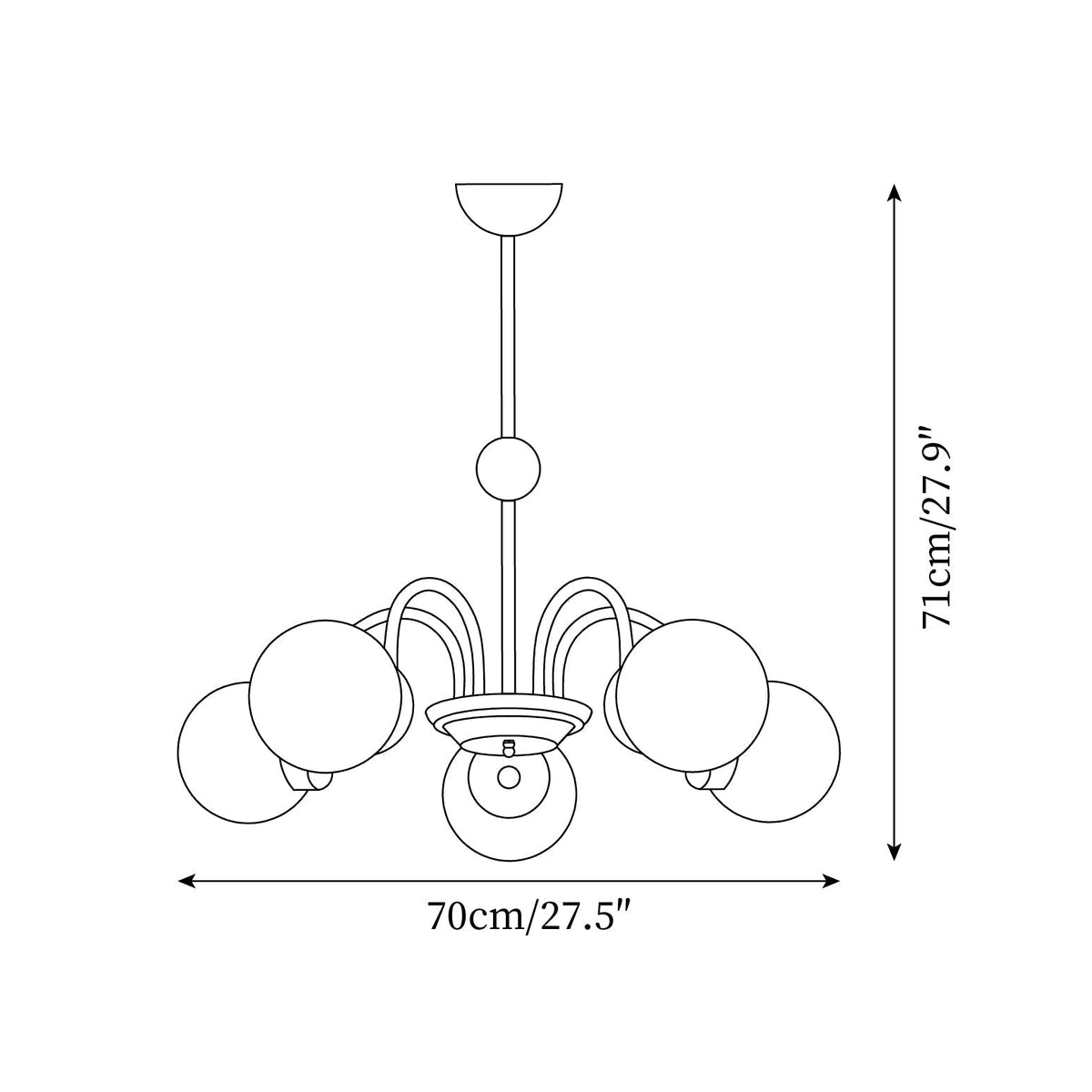 Pivone Chandelier