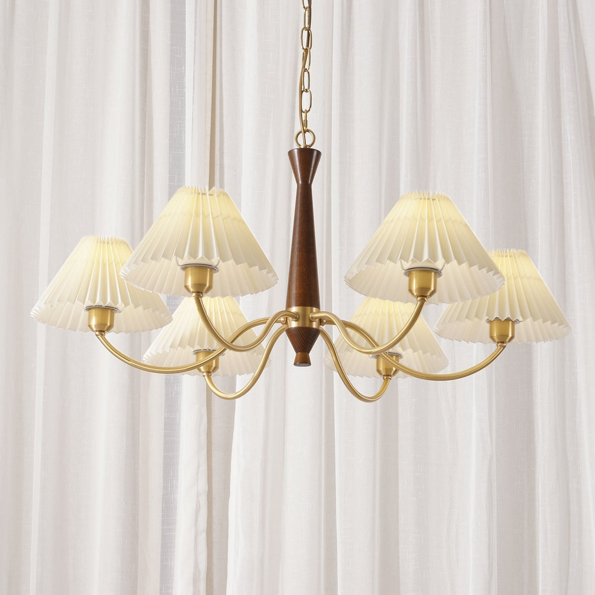 Lasenor Pleated Chandelier Fabric